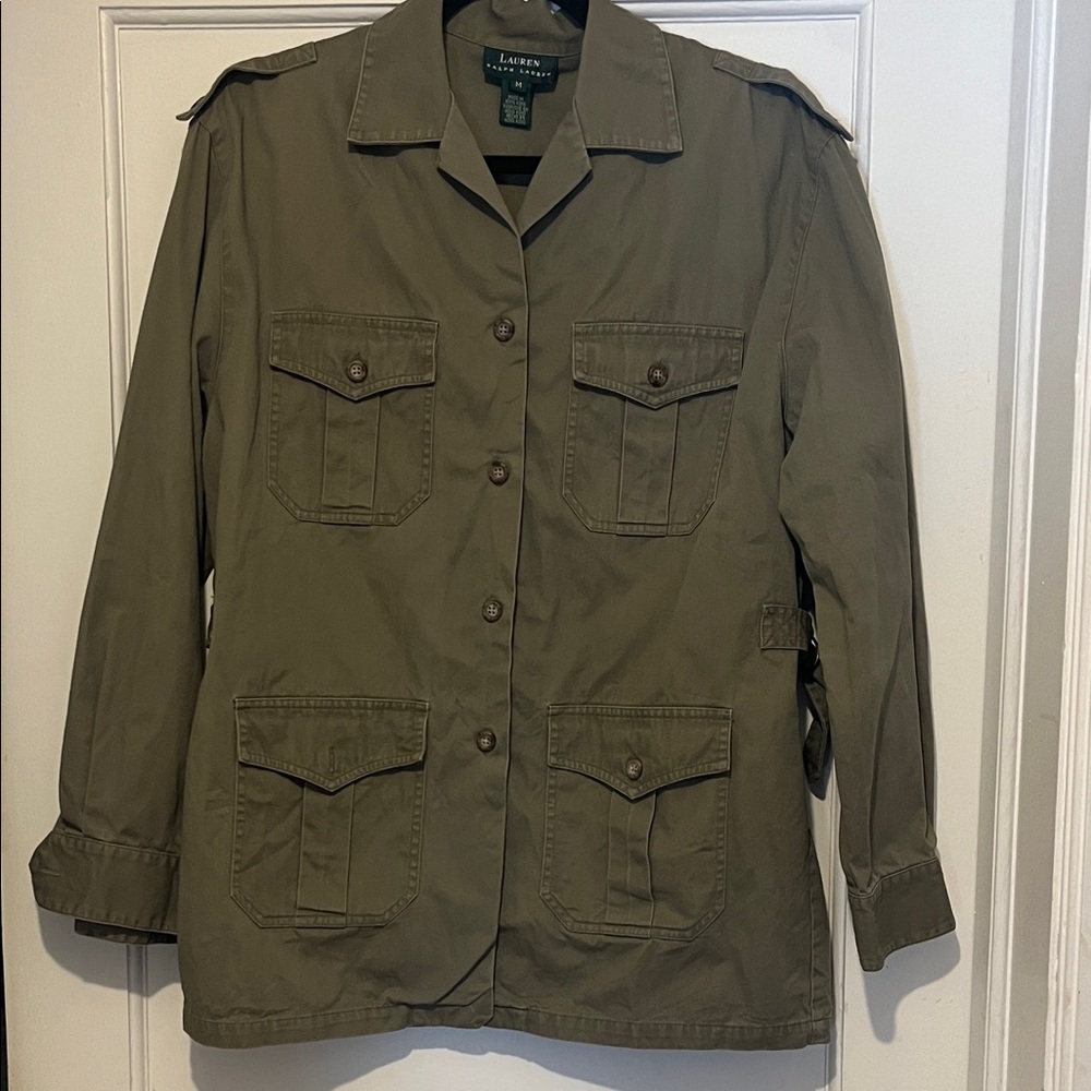 Ralph Lauren Women's Olive Utility Jacket
